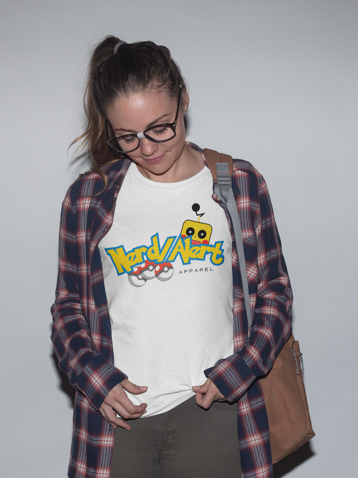 Pokemon Ned the Nerdbot Tee