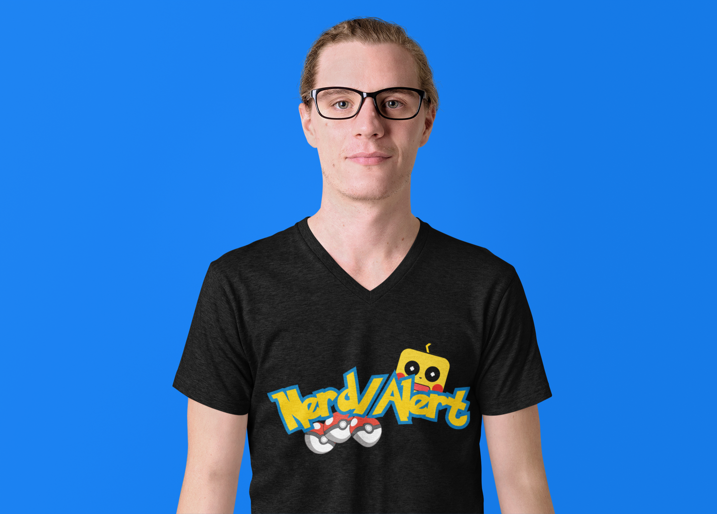 Pokemon Ned the Nerdbot Tee