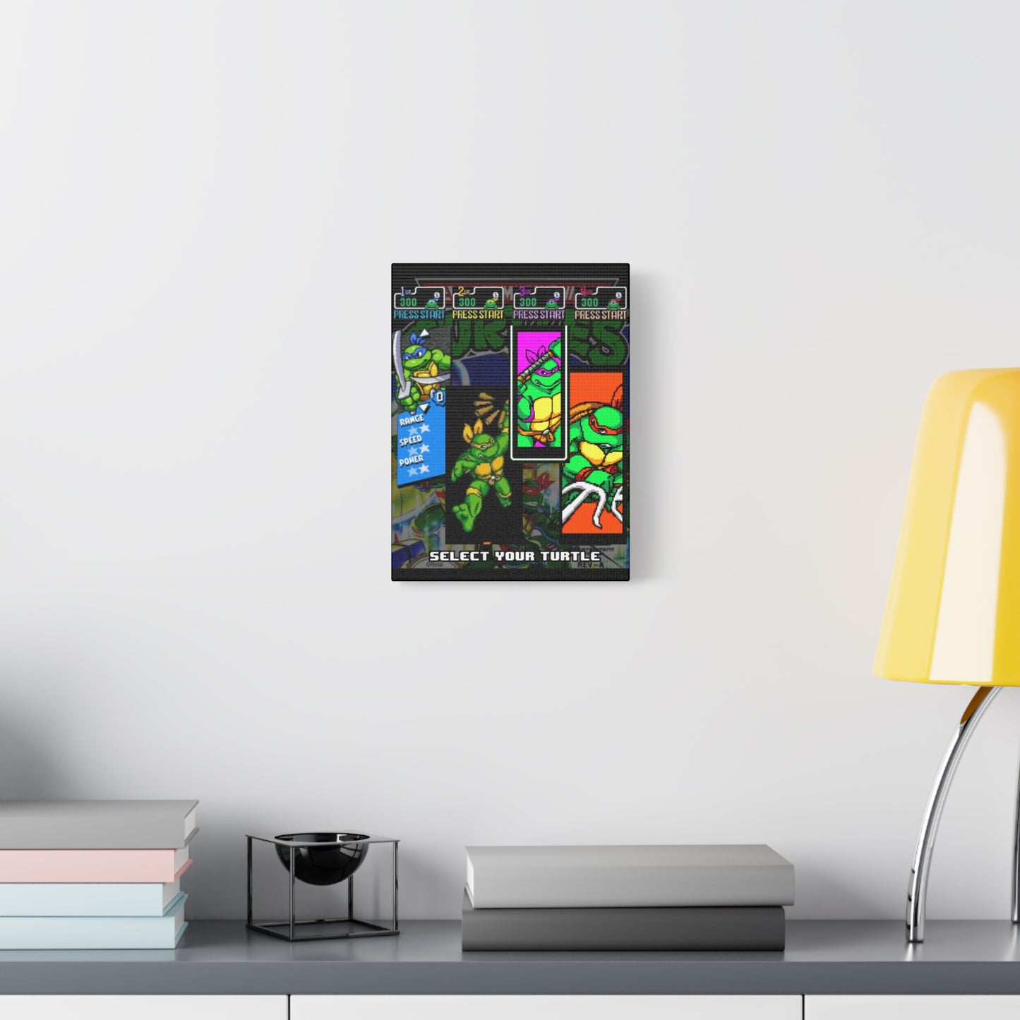 TMNT Video Game History Print