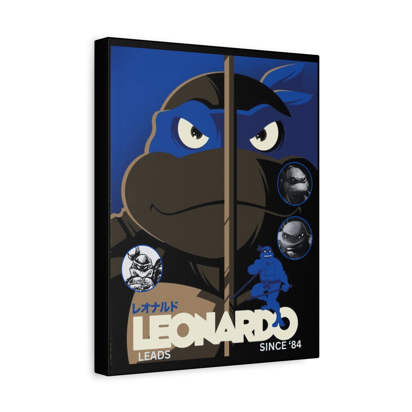 Leonardo Through Time Print