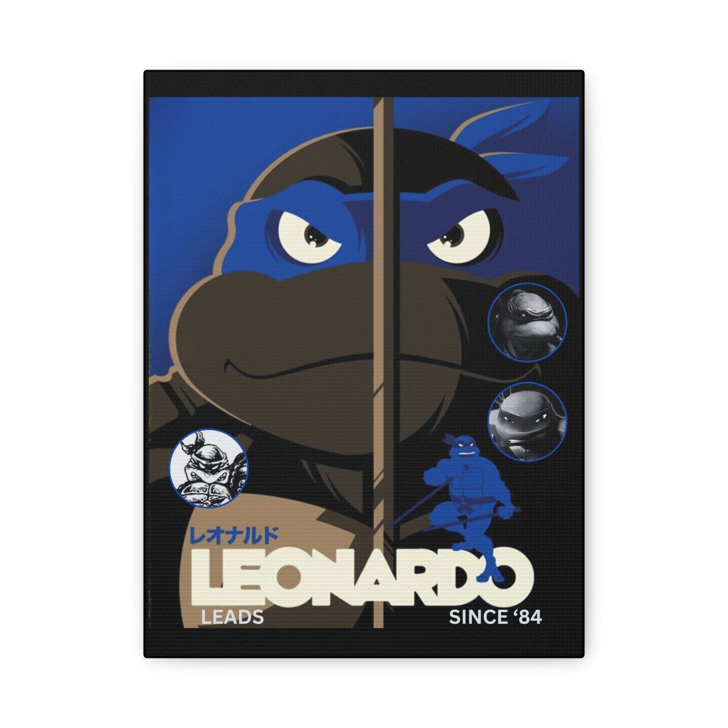 Leonardo Through Time Print