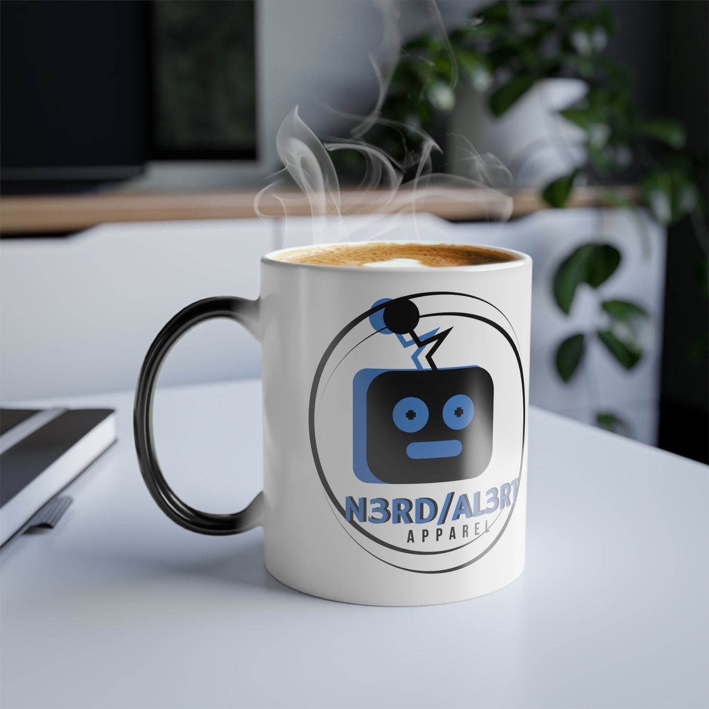 Ned the NerdBot Logo Mug