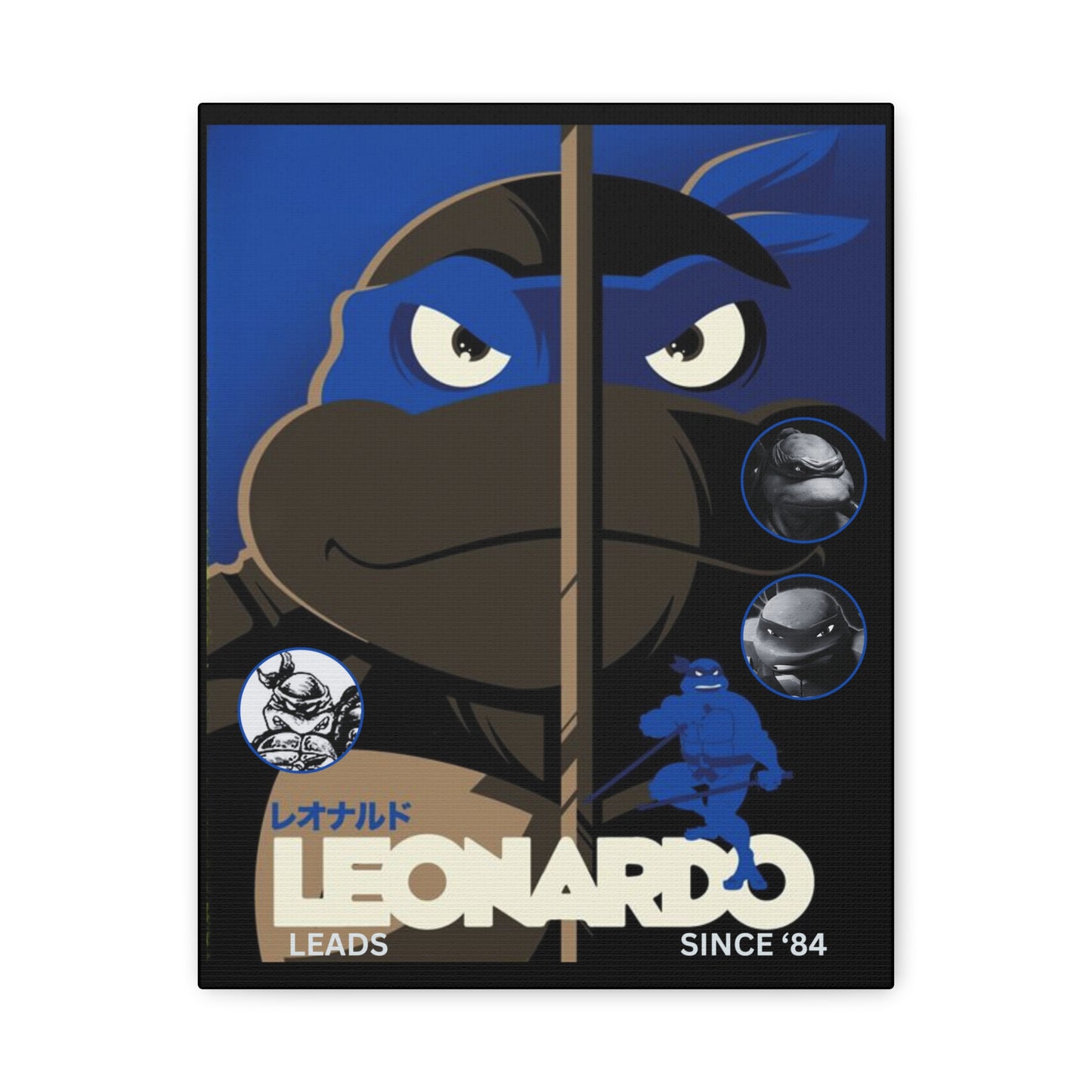 Leonardo Through Time Print