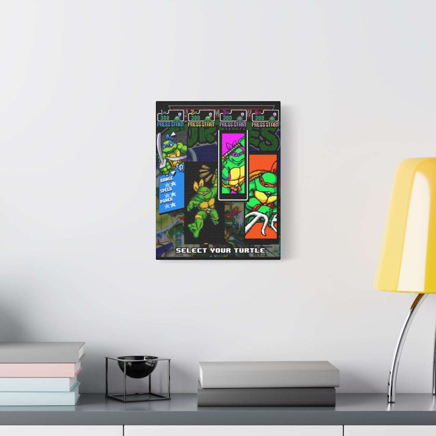 TMNT Video Game History Print