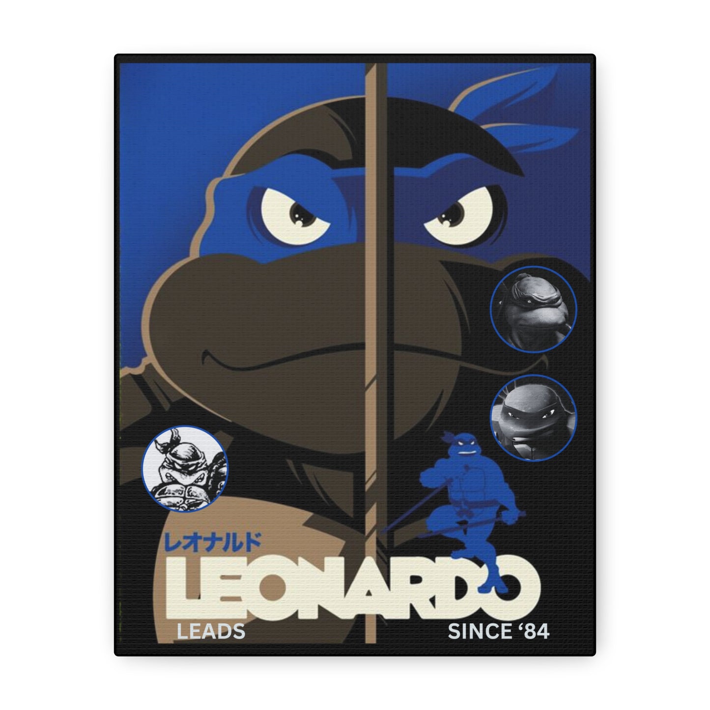 Leonardo Through Time Print