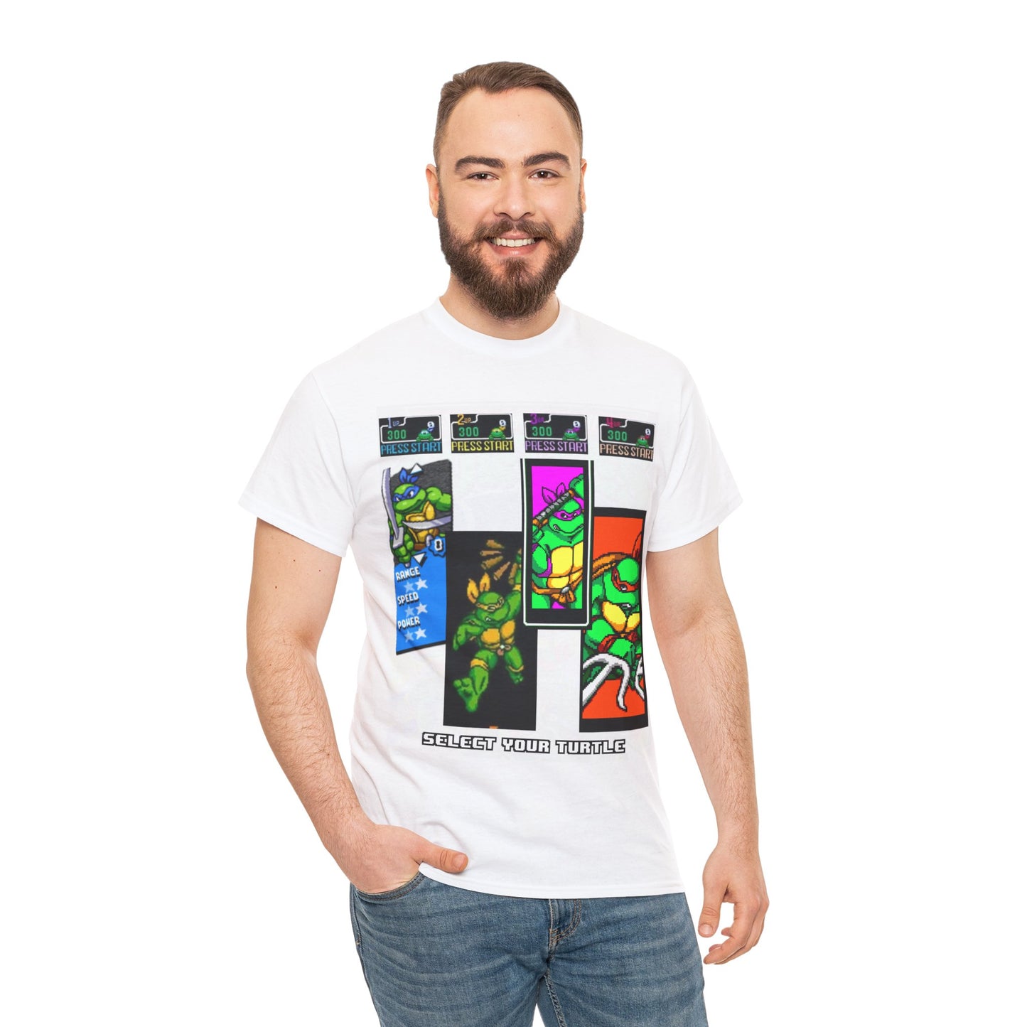 TMNT Video Game History T-Shirt