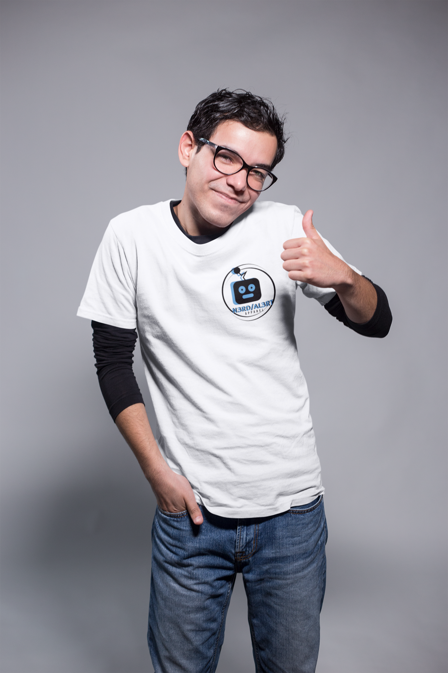 Ned the NerdBot Logo Tee